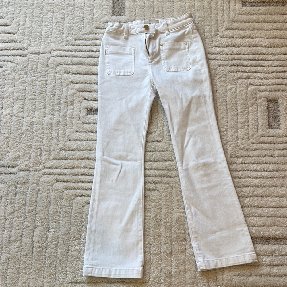 Girls size 10 White Jeans dl1961
